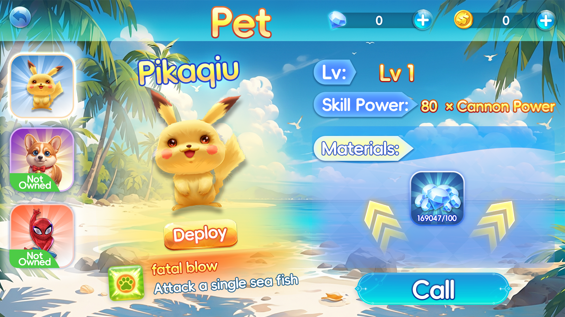 Pet Brawl gameplay screenshot
